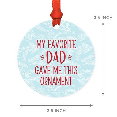 MDF Ornament Fav Dad Gift Image 2