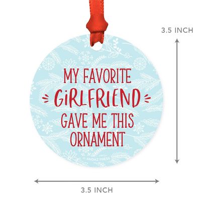 MDF Ornament Fav Girlfriend Gift Image 2