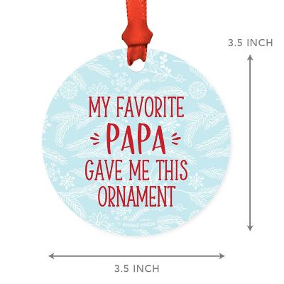 MDF Ornament Fav Papa Gift Image 2
