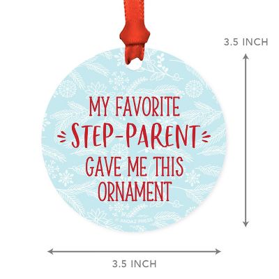MDF Ornament Fav Step-Parent Gift Image 2
