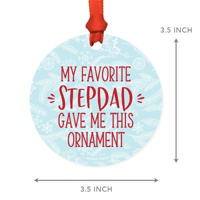 MDF Ornament Fav Stepdad Gift Image 2