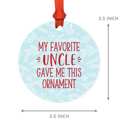 MDF Ornament Fav Uncle Gift Image 2