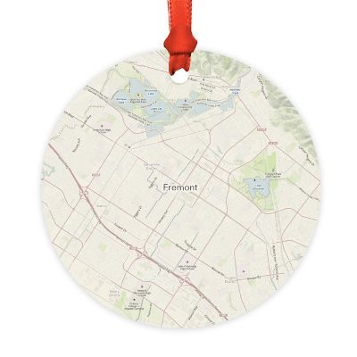 MDF Ornament  Fremont, California Map Image 1