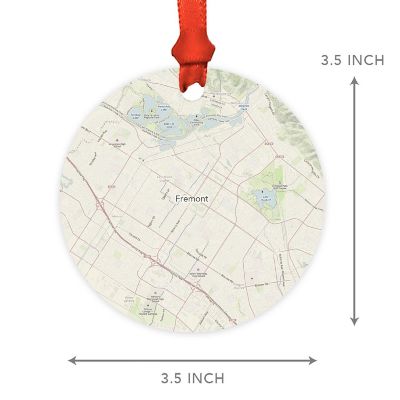 MDF Ornament  Fremont, California Map Image 2