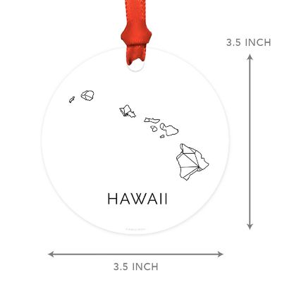 MDF Ornament Hawaii Blk/Wh Geometric Image 2
