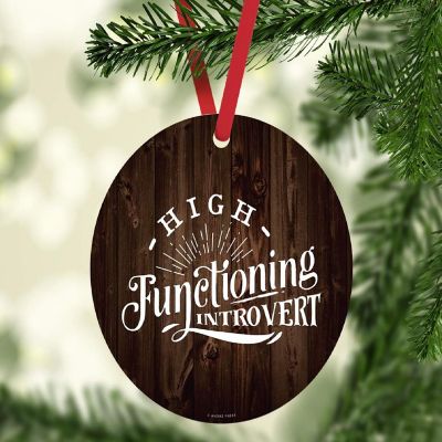MDF Ornament High Functioning Introvert Image 1