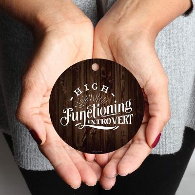 MDF Ornament High Functioning Introvert Image 1