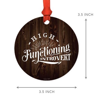 MDF Ornament High Functioning Introvert Image 2