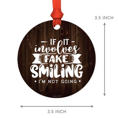 MDF Ornament If It Involves Fake Smiling Image 2