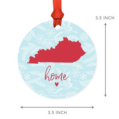 MDF Ornament Kentucky Home Blue/Red Image 1