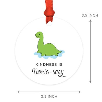 MDF Ornament  Kindness is Nessie-sary Image 2