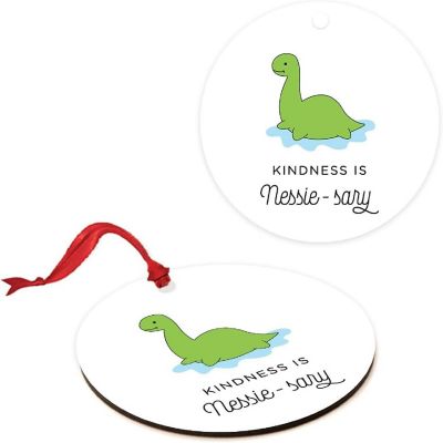 MDF Ornament  Kindness is Nessie-sary Image 3
