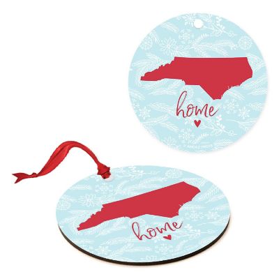 MDF Ornament N. Carolina Home Blue/Red Image 2