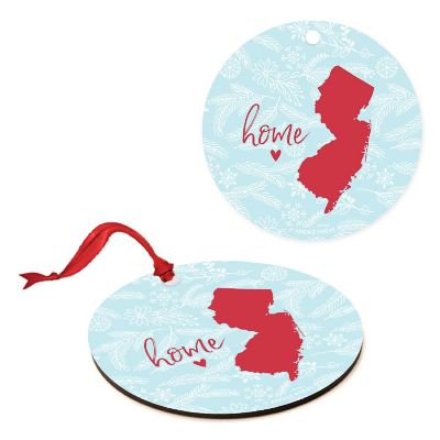 MDF Ornament New Jersey Home Blue/Red Image 3