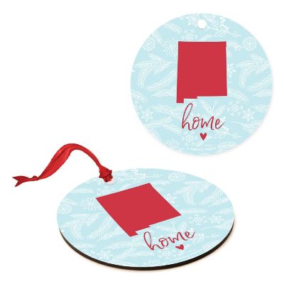 MDF Ornament New Mexico Home Blue/Red Image 1