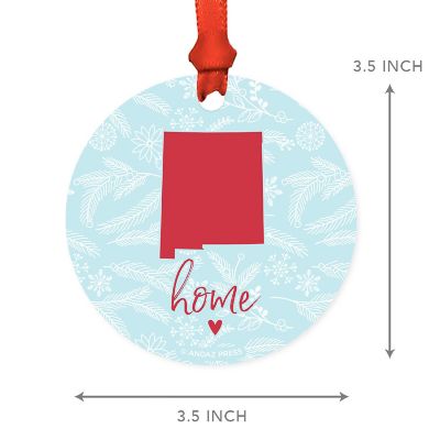 MDF Ornament New Mexico Home Blue/Red Image 3
