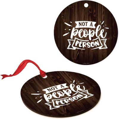 MDF Ornament Not A People Person Image 3