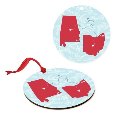 MDF Ornament Ohio and Alabama Image 2