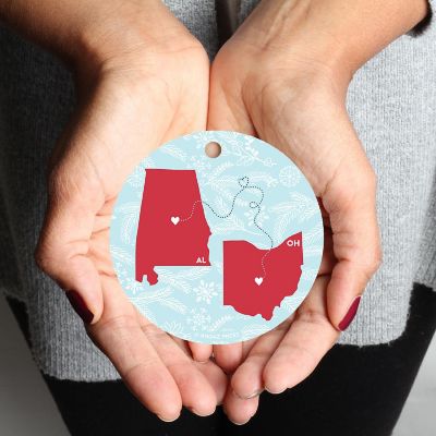 MDF Ornament Ohio and Alabama Image 3