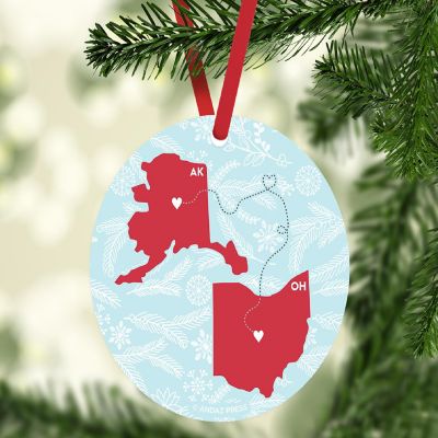 MDF Ornament Ohio and Alaska Image 2