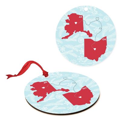 MDF Ornament Ohio and Alaska Image 3
