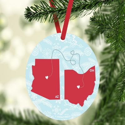 MDF Ornament Ohio and Arizona Image 1