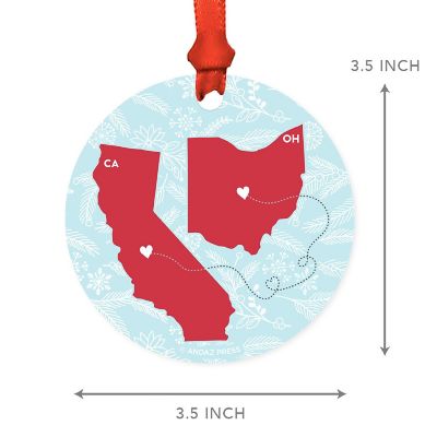 MDF Ornament Ohio and California Image 1