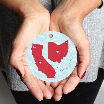 MDF Ornament Ohio and California Image 3