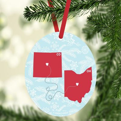 MDF Ornament Ohio and Colorado Image 1