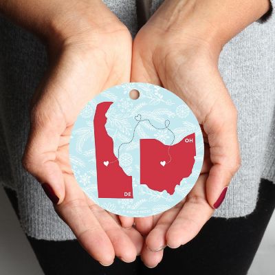 MDF Ornament Ohio and Delaware Image 2