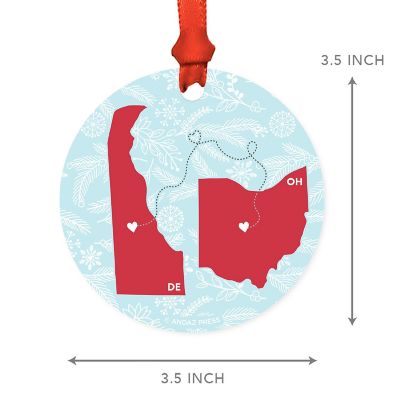 MDF Ornament Ohio and Delaware Image 3