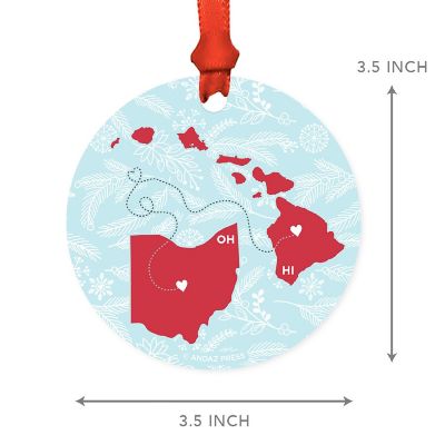 MDF Ornament Ohio and Hawaii Image 3
