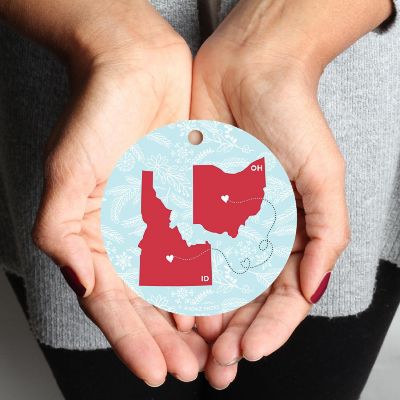 MDF Ornament Ohio and Idaho Image 1