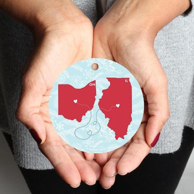 MDF Ornament Ohio and Illinois Image 2