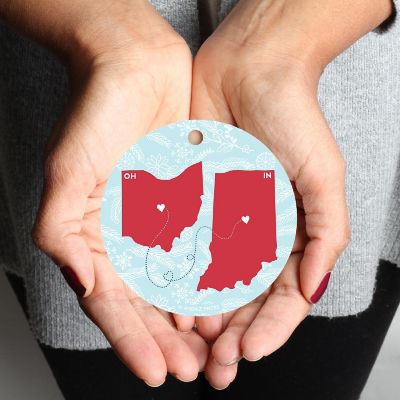 MDF Ornament Ohio and Indiana Image 2