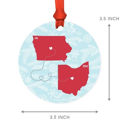 MDF Ornament Ohio and Iowa Image 3