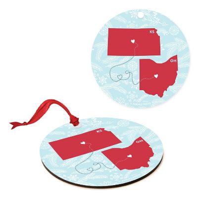 MDF Ornament Ohio and Kansas Image 1