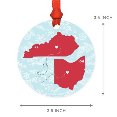 MDF Ornament Ohio and Kentucky Image 1