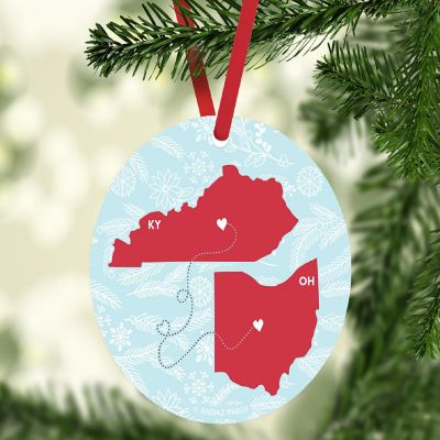 MDF Ornament Ohio and Kentucky Image 2