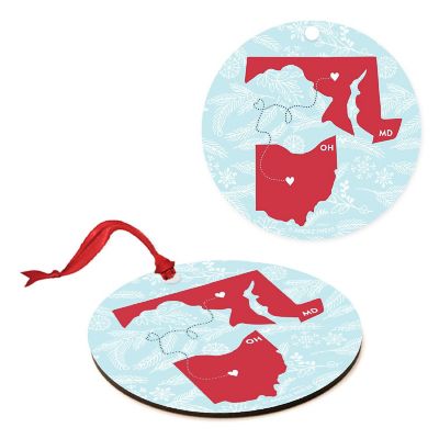 MDF Ornament Ohio and Maryland Image 1