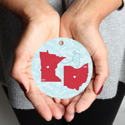 MDF Ornament Ohio and Minnesota Image 1