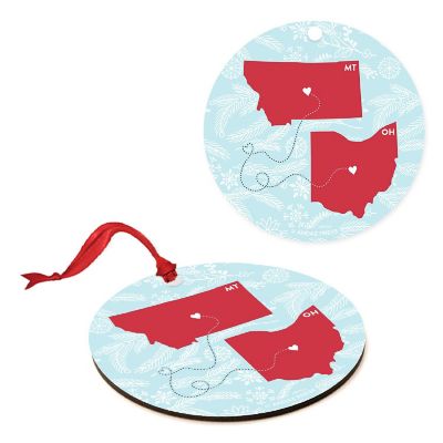 MDF Ornament Ohio and Montana Image 1