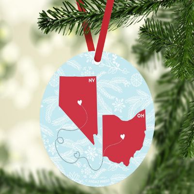 MDF Ornament Ohio and Nevada Image 1