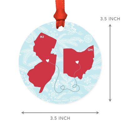 MDF Ornament Ohio and New Jersey Image 3