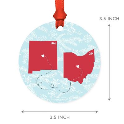 MDF Ornament Ohio and New Mexico Image 2