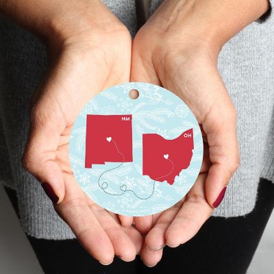 MDF Ornament Ohio and New Mexico Image 3