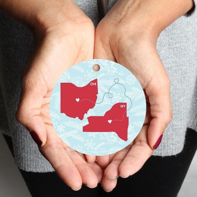 MDF Ornament Ohio and New York Image 1