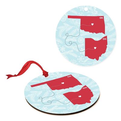 MDF Ornament Ohio and Oklahoma Image 3