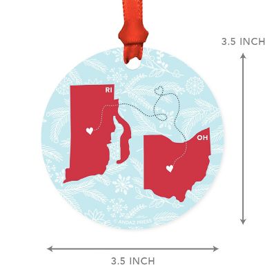 MDF Ornament Ohio and Rhode Island Image 2