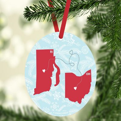 MDF Ornament Ohio and Rhode Island Image 3